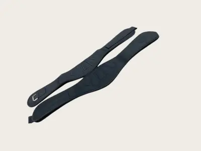 Pas za dvigovanje uteži za moške in ženske - zračen pas za ledveno podporo za telovadnico  M