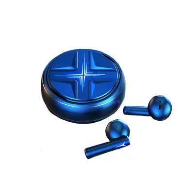 SP31 Kovinske Bluetooth Slušalke: Potopni Zvok Blue