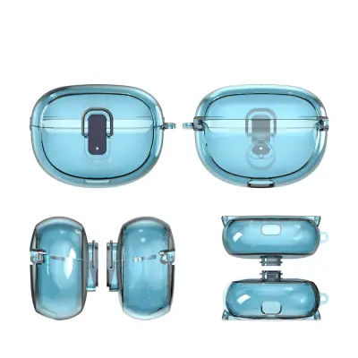Združljiv s Bose Ultra Open Earbuds TPU zaščitni ovitek za slušalke Blue