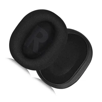 Črne mrežaste ušesne blazinice za Logitech G PRO X (par)