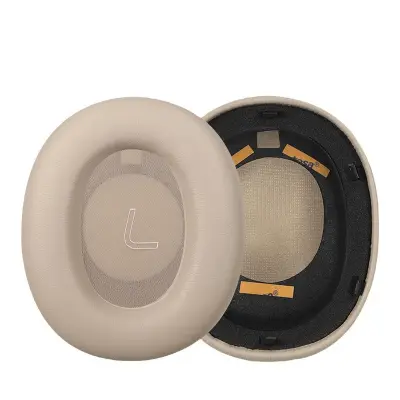 Šampanjsko zlati proteinski usnjeni ušesni blazinici za Edifier W860NB Pro