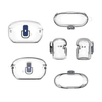 Združljivo ohišje za slušalke Sony WF-1000XM5 Bluetooth - PC zaščita Transparent