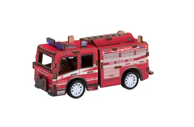LESENA 3D SESTAVLJANKA GASILSKO VOZILO
