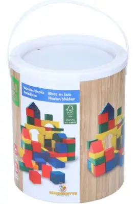 OTROŠKE LESENE KOCKE 100KOS