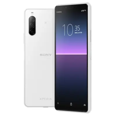 Obnovljeno - znaki rabe - Ecofone Xperia 10 II bela 4G 128 GB dual sim
