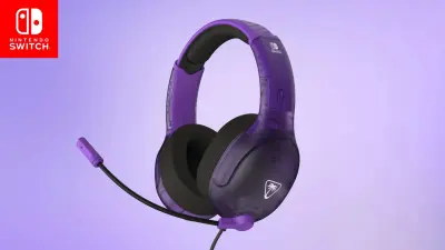 TURTLE BEACH HEADSET AIRLITE FIT NS2 GHOST PURPLE