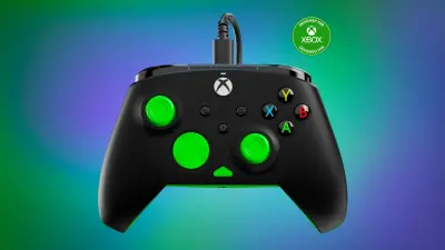 TURTLE BEACH XBOX WIRED REMATCH  BLACK/GREEN KONTROLER