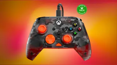 TURTLE BEACH XBOX WIRED REMATCH  GHOST CAMO BLACK/ORANGE KONTROLER