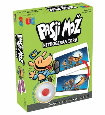 DRUŽABNA IGRA PASJI MOŽ: HITROGIBNA IGRA