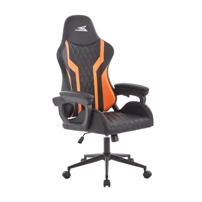 Baracuda IGRALNI STOL WHALE črn/oranžen