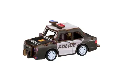 LESENA 3D SESTAVLJANKA POLICIJSKO VOZILO