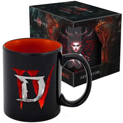 Skodelica Diablo IV: Lilith „Kraljica sukubov“ – 330 ml z darilno embalažo