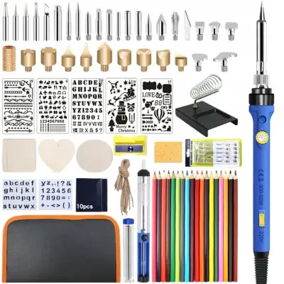 Komplet za pirografijo in spajkanje 60W