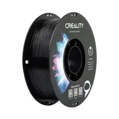 CREALITY FILAMENT CR-PETG ZA 3D TISKALNIK 1KG ČRN ZA USTVARJANJE 3D MODELOV