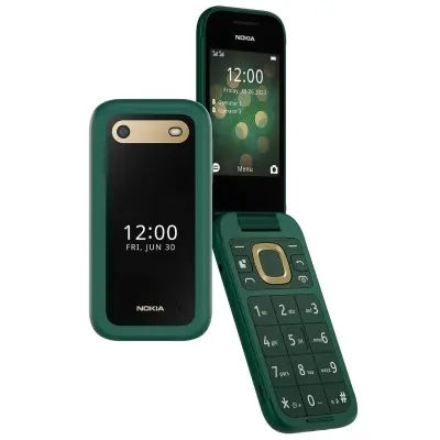 Nokia 2660 TA-1474 preklopni telefon na tipke Dual sim 4G - zelen