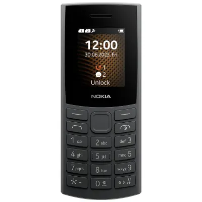 Nokia 105 TA-1551 (2023) telefon na tipke Dual sim 4G - črna