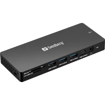 Sandberg USB-C 13 v 1 DockingStation Pro priklopna postaja