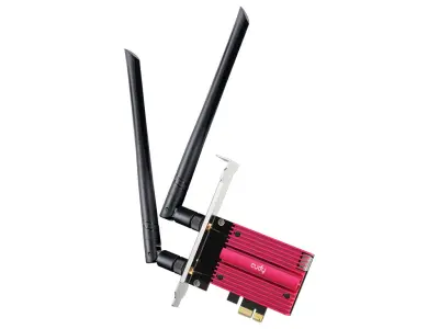 PCI-E brezžični adapter CUDY WE9300, BE9300 Tri-Band Wi-Fi 7, Bluetooth 5.4, Intel BE200
