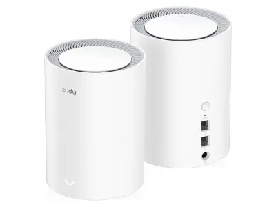 Mesh sistem CUDY M3000 (2-Pack), AX3000 2.5G Wi-Fi 6