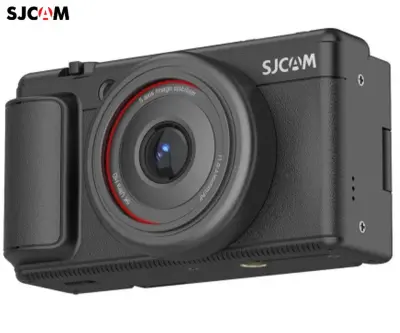 Fotoaparat SJCAM ZV200, črn, 5K UHD+, 80MP, 2.8" IPS FLIP zaslon, SONY senzor, 16x ZOOM, 6-osna stabilizacija