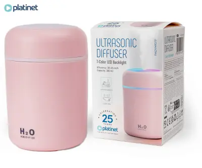 Vlažilec in osvežilec zraka Platinet PADYM107, roza, 300ml, RGB LED