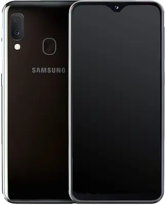 Obnovljeno - znaki rabe - SAMSUNG Galaxy A20e Dual-SIM črn pametni telefon