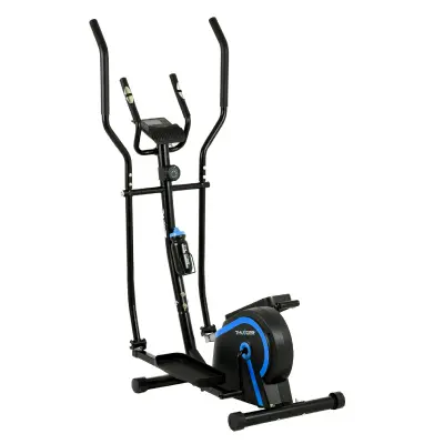 Magnetni eliptični trenažer THUNDER® FLASH – 8 stopenj upora, 7 kg vztrajnik, 32 cm korak, držalo za bidon, senzorji utripa, nosilnost 110 kg