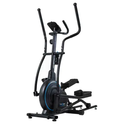 Magnetni eliptični trenažer THUNDER® FIZZ – 10 stopenj upora, 10 kg vztrajnik, Bluetooth, 33 cm korak, držalo za bidon, nosilnost 110 kg
