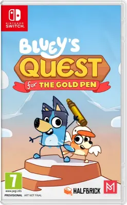 BLUEY'S QUEST FOR THE GOLD PEN igra za NINTENDO SWITCH