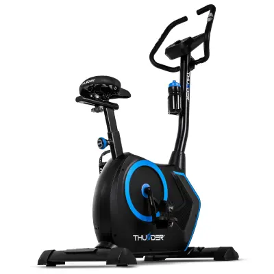 Sobno kolo THUNDER® TRIX – Elektromagnetni upor 32 stopenj, 150 kg nosilnosti, 8 kg vztrajnik, 24 programov, Bluetooth, USB, prilagodljivo sedišč