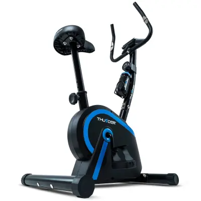 Sobno kolo THUNDER® MICRUS – Magnetni upor 8 stopenj, 120 kg nosilnosti, nastavljiv sedež, pulzni senzorji, kompaktna zasnova