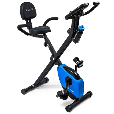 Sobno kolo THUNDER® TINY – Zložljivo magnetno kolo, 8 stopenj upora, 110 kg nosilnosti, nastavljiv sedež, senzorji pulza