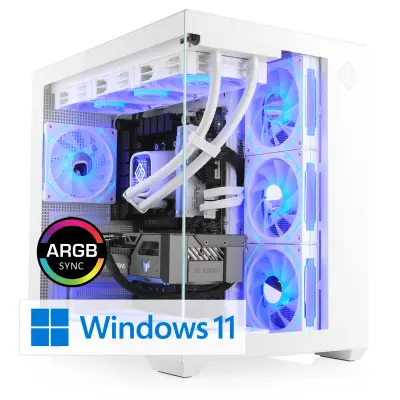 CSL Gaming PC M11900H, AMD Ryzen 7 9800X3D, (8x 4700 MHz), GeForce RTX 5070 Ti, 32 GB DDR5-RAM, SSD 2 TB, Windows 11 Home