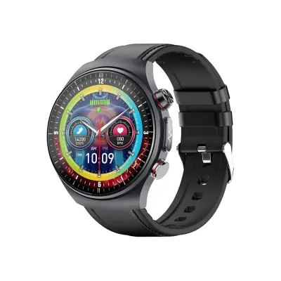 Napredna pametna ura AMOLED ECG z merjenjem glukoze in telesne sestave Black