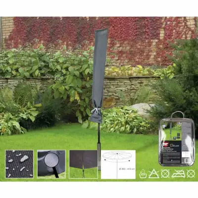 Zaščitna prevleka za senčnik Deluxe Ø200-410 cm  Vodoodporna in UV-odporna