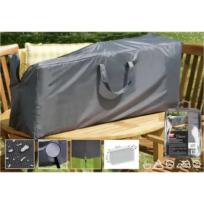 Zaščitna prevleka za blazine Deluxe 125x32x50 cm z vodoodporno in UV zaščito