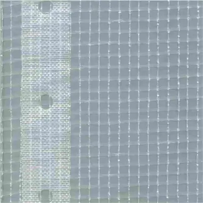 Zaščitna gradbena mreža 4,10×20 m, 200 g/m HDPE, 70  svetlobna prepustnost, vremenska odpornost