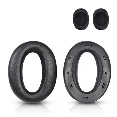 Združljivi nadomestni ušesni vložki za slušalke Sony MDR-1000X & WH-1000XM2 Black