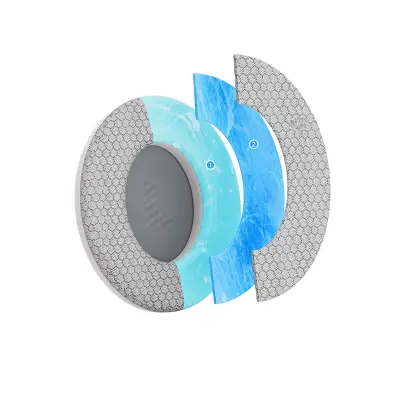 Zamenljive ušesne blazinice, združljive s slušalkami BOSE QC45/QC35 (par) Grey