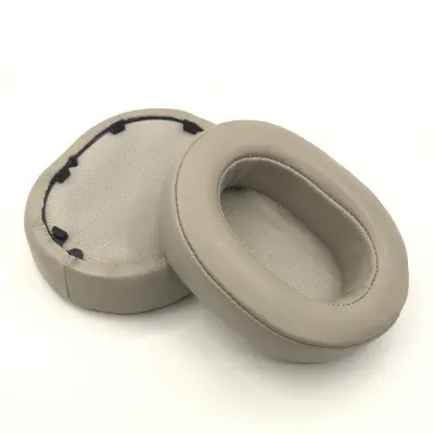 Usnjene ušesne blazinice iz ovčje kože s peno, združljive s Sony WH-1000XM5 & XM6 Gold