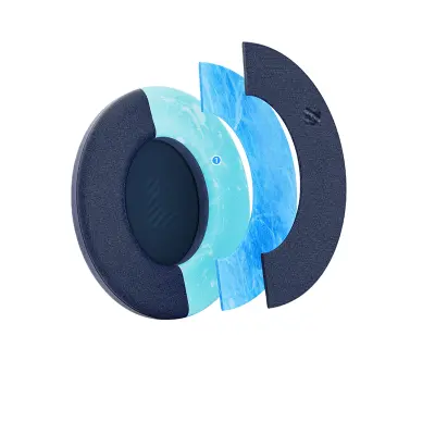 Zamenljive ušesne blazinice, združljive z Bose QC45/QC35 - hlajenje z gelom Blue