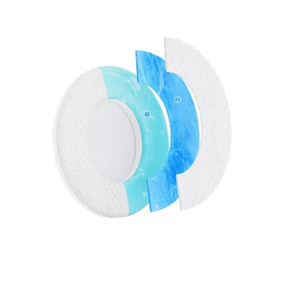 Zamenljive ušesne blazinice, združljive s slušalkami BOSE QC45/QC35 (par) White