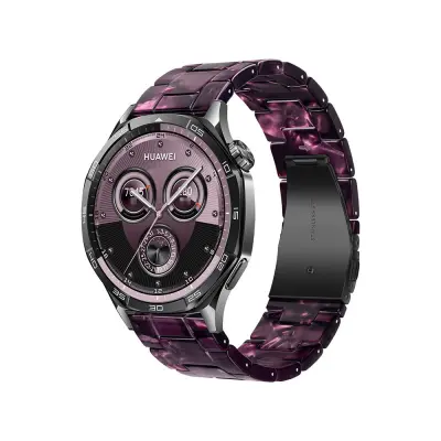 Združljiv smolni pašček iz nerjavečega jekla za Huawei GT5 Pro  18 mm