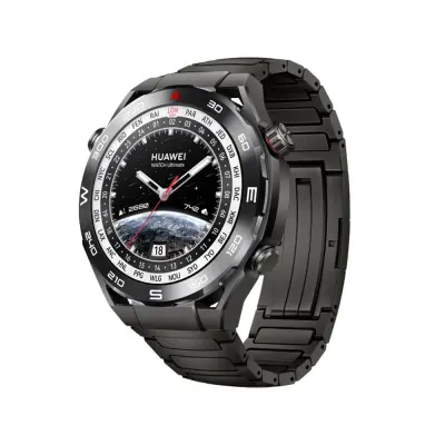 Združljiv s Huawei Ultimate - Premium titanov pašček za uro DarkGrey