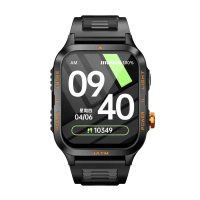 Pametna ura C68 z Bluetooth klicem in spremljanjem zdravja Black+Yellow