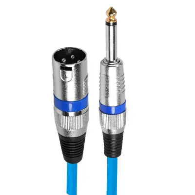 6.5mm na XLR ženski mikrofonski kabel za priklop ojačevalnika in mešalnika  1,5 M