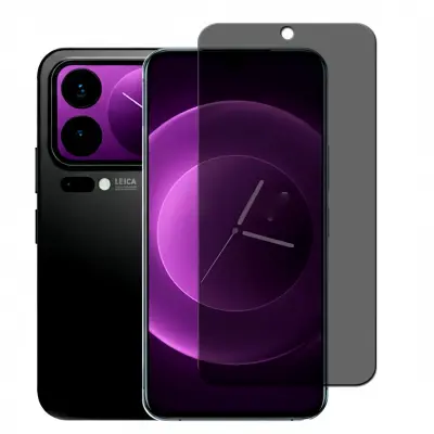 Visokokakovostno aluminijasto zaščitno steklo za zasebnost, združljivo z Xiaomi 17