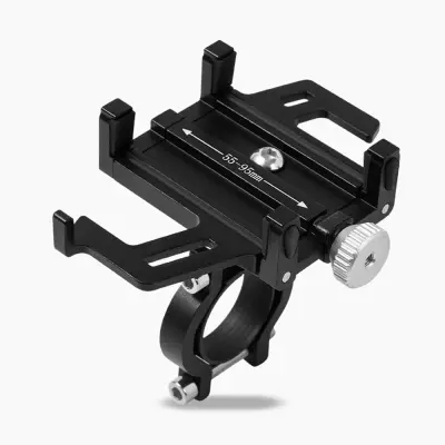 Nosilec za telefon za krmilo kolesa iz aluminijeve zlitine - Varen in vrtljiv