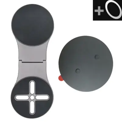 Magnetno zložljivo stojalo za telefon, združljivo z MagSafe - dvojni magnet Grey