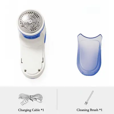 Brezžični polnilni brivnik za tkanine - prenosni odstranjevalec vlaken za oblačila in pohištvo Blue